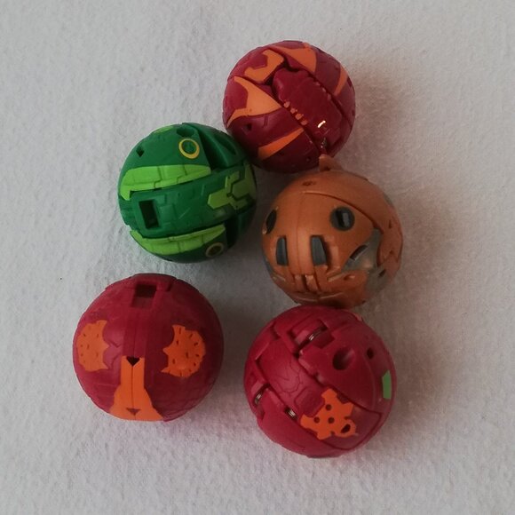 Bakugan Battle Brawlers Balls Lot of 5 - Picture 8 of 9